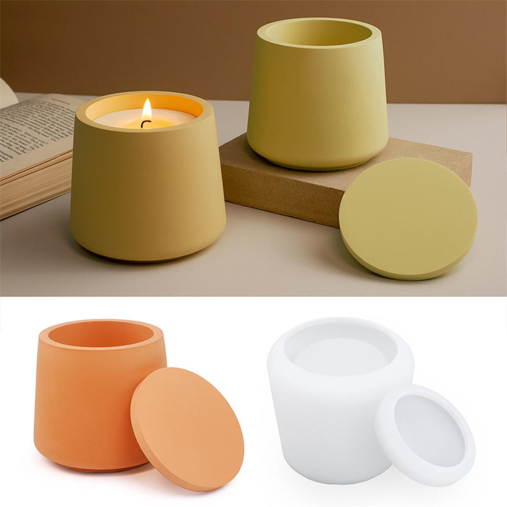 Candle Jar Silicone Mold With  - Food Storage Made Easy reseña y precio