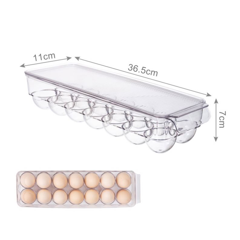 Refrigerator Egg Box Refrigera - Food Storage Food Safety reseña y precio
