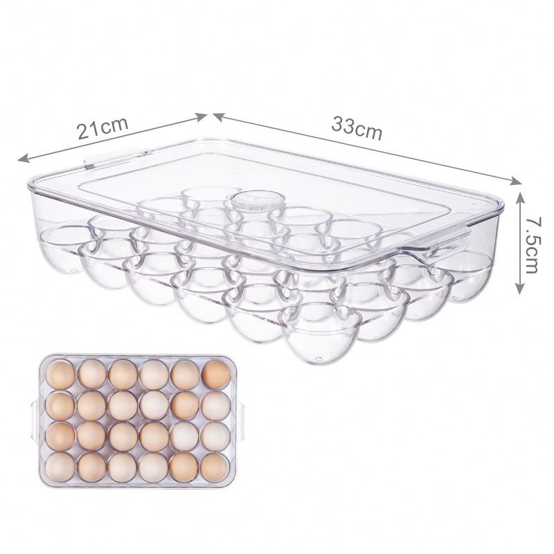 Refrigerator Egg Box Refrigera - Food Storage Food Safety reseña y precio