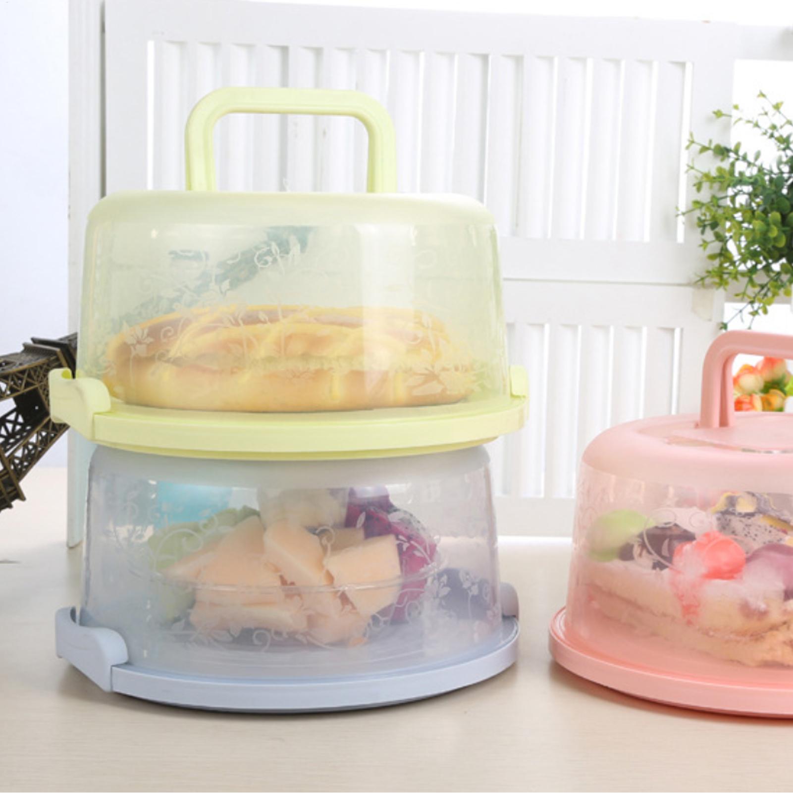 Handheld Cake Carrier Reusable - Food Storage Time reseña y precio