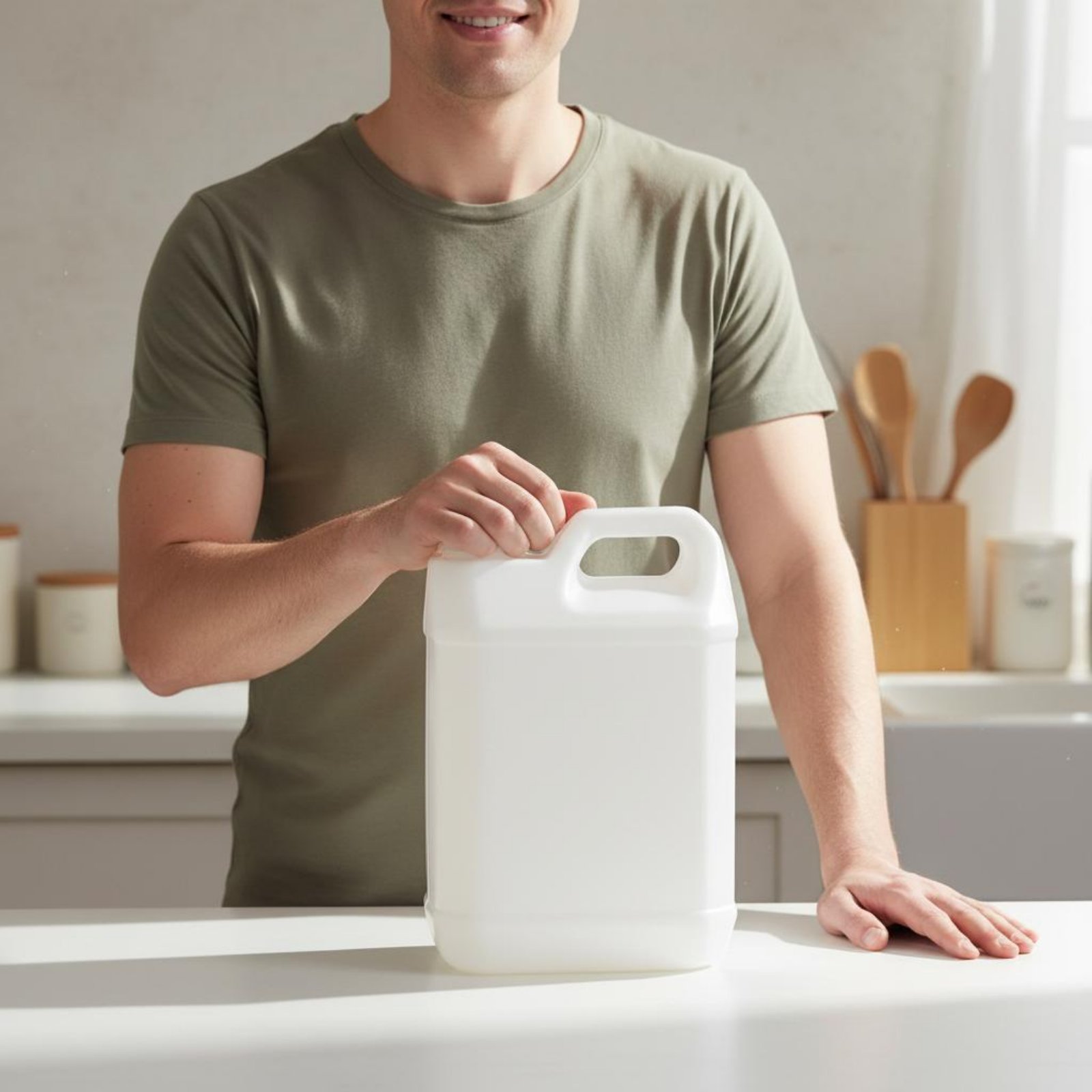 Food-Safe Plastic Jug Versatil - Food Storage Containers reseña y precio