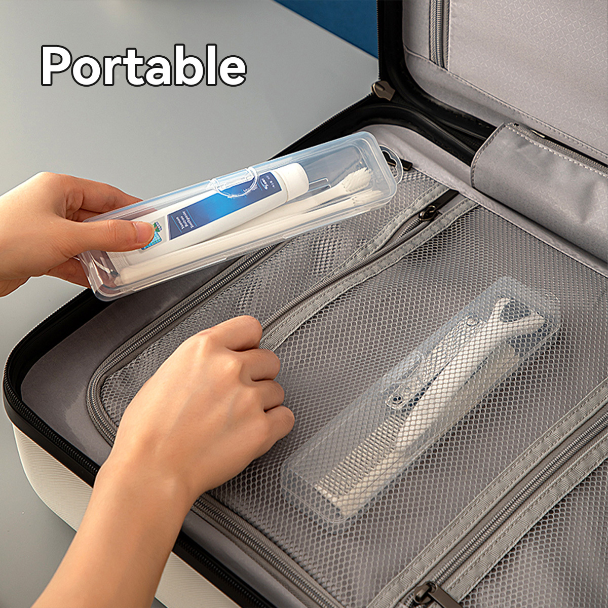 WORTHBUY Toothbrush Box Transp - Food Storage Drawer Organizer reseña y precio