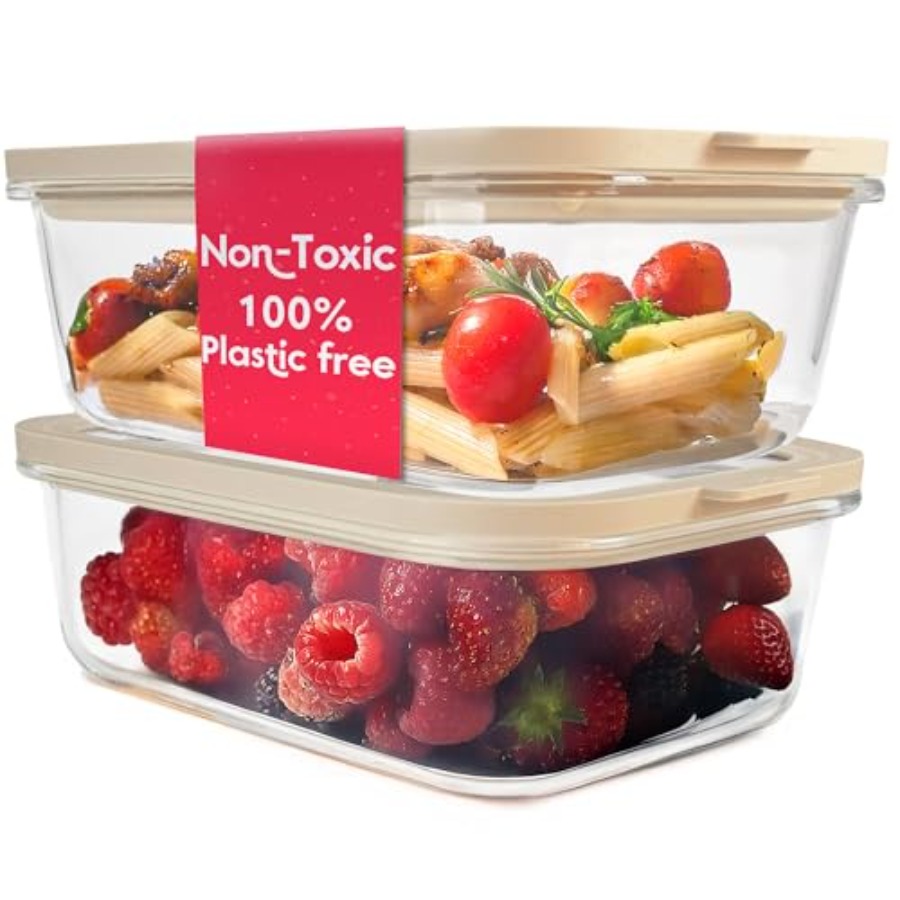 Ziruma Non-Toxic 6.2 Cup Glass - Food Storage Non Toxic reseña y precio