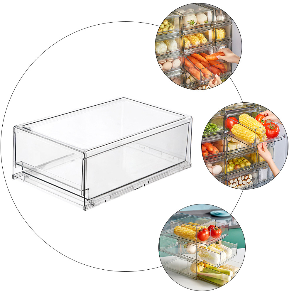 Refrigerator Storage Drawer Bo - Food Storage Without Pantry reseña y precio