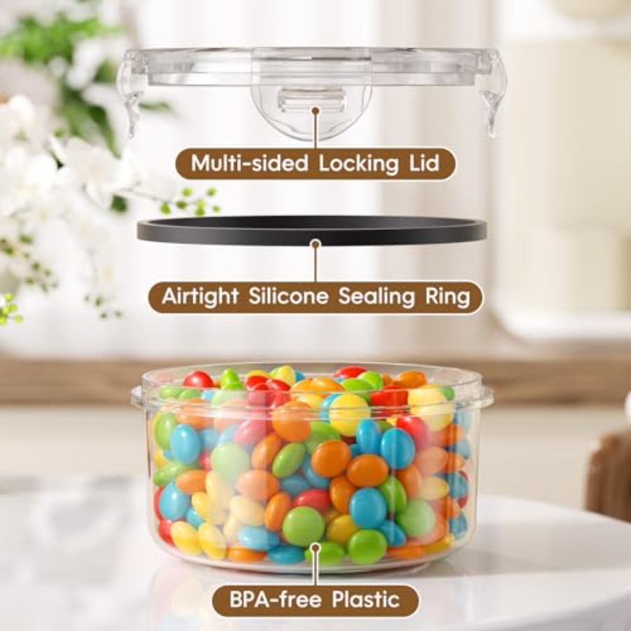 Kitchen food storage: 70 pcs a - Food Storage Microwave Safe reseña y precio