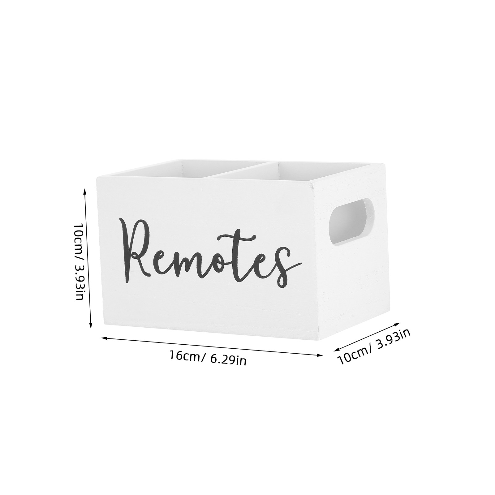 Rustic Wood Remote Control Hol - Food Storage And Organizer reseña y precio
