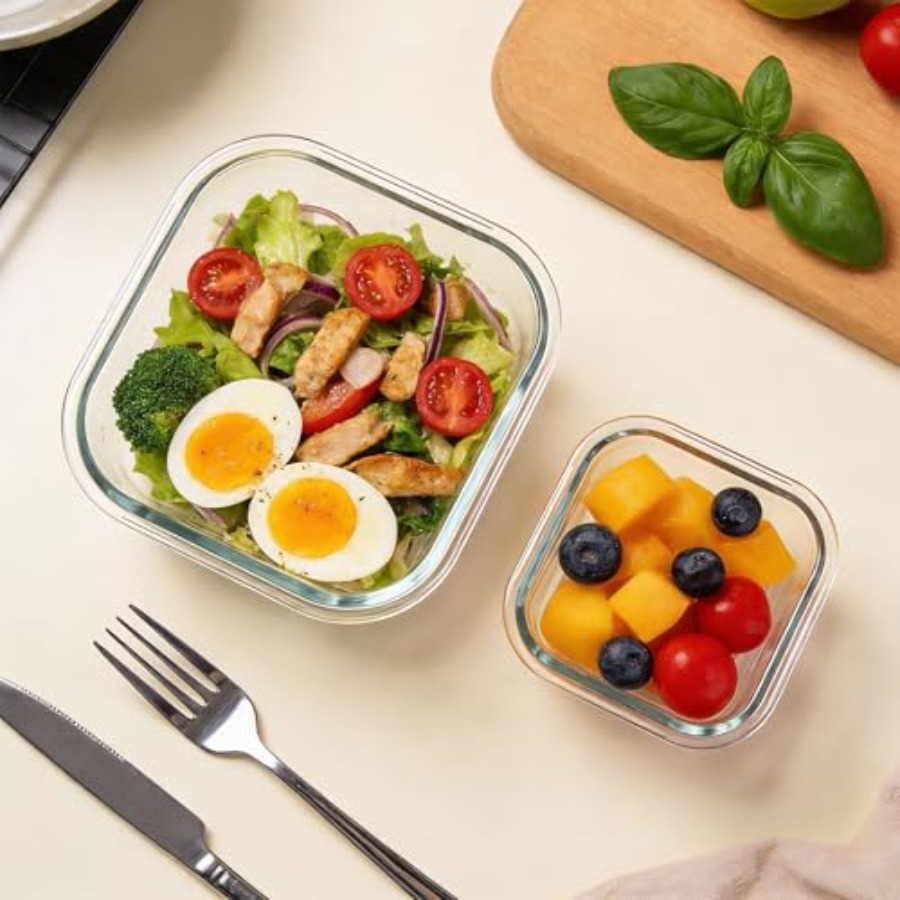 Food storage: glass, clear, ai - Food Storage Microwave Safe reseña y precio
