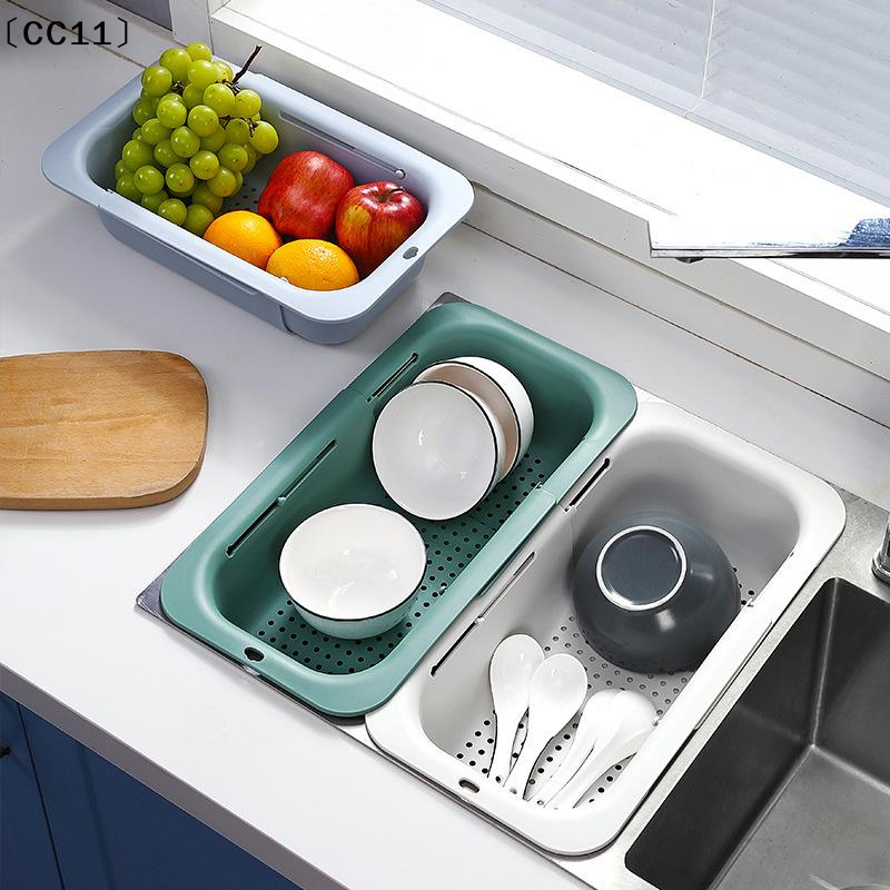 Telescopic Drain Basket, Light - Food Storage Non Toxic reseña y precio