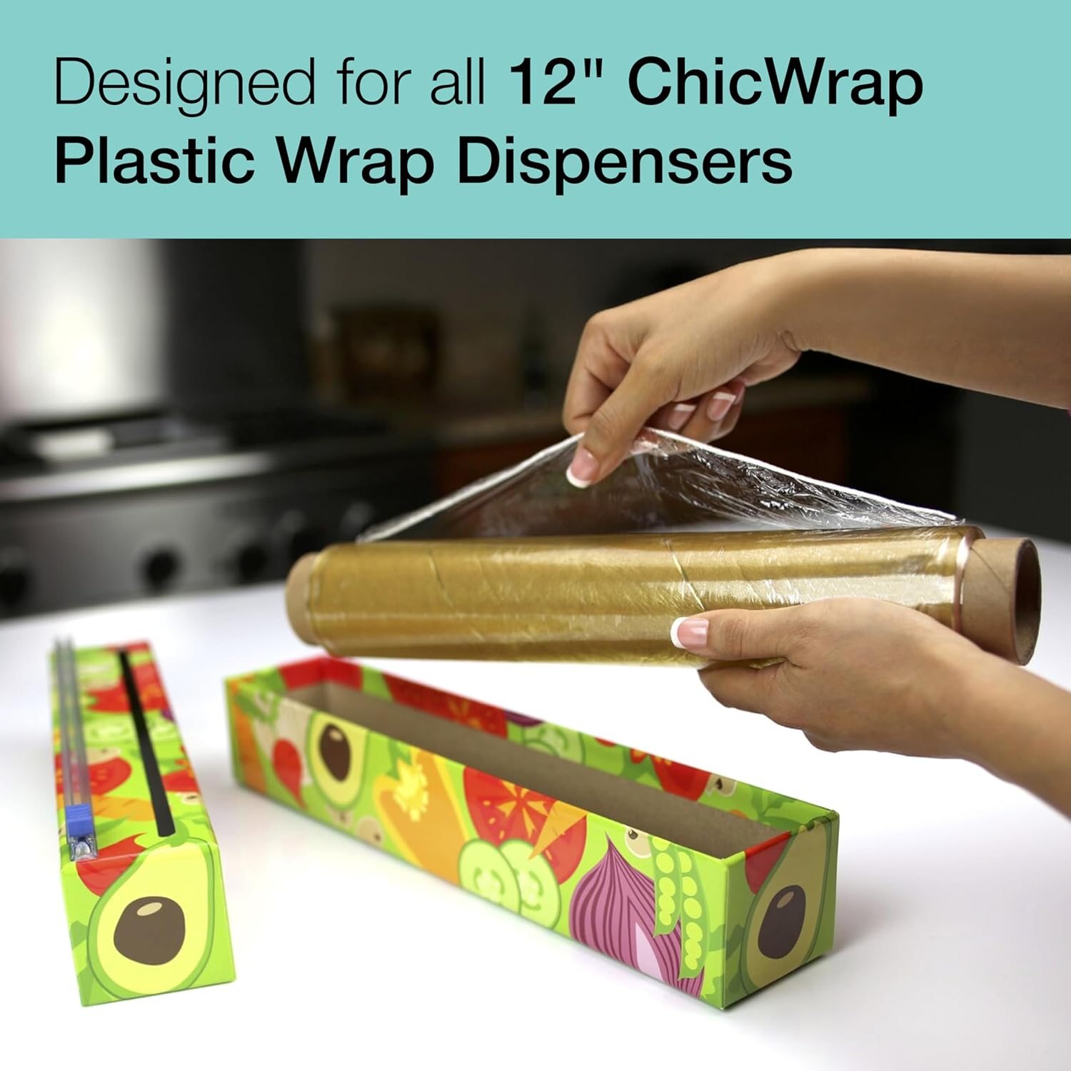 Plastic Wrap Refill Roll 12