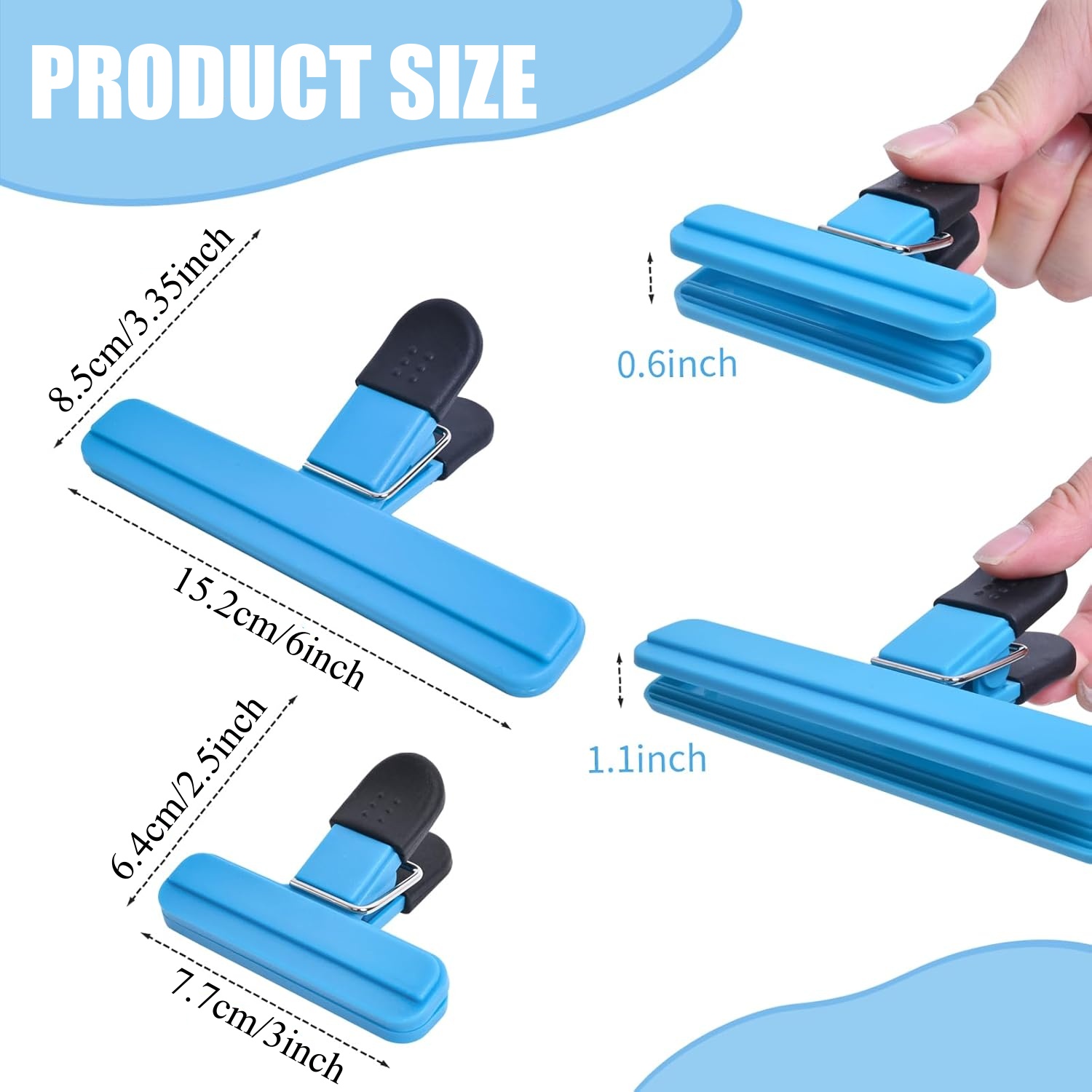 3-12PCS Multi Purpose Sealing  - Food Storage Drawer Organizer reseña y precio