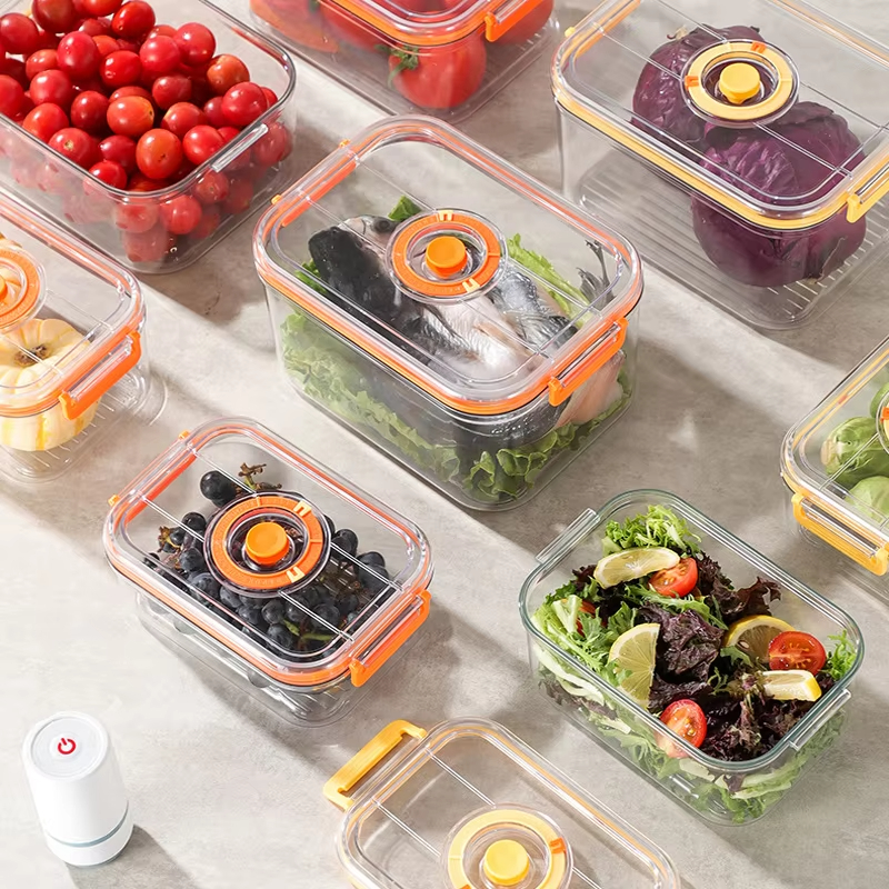 Vacuum Fresh-keeping Box Refri - Food Storage Drawer Organizer reseña y precio