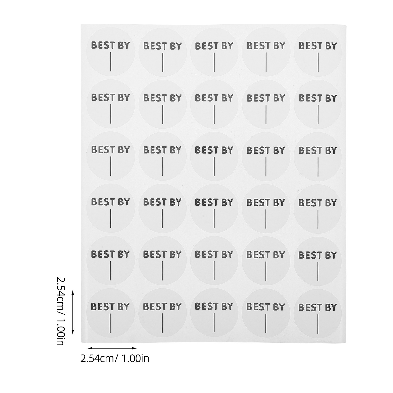 10 Sheets Shelf Life Label Exp - Food Storage Food Safety reseña y precio