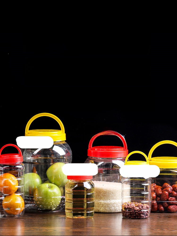 Thiened Plastic Honey Bottle w - Food Storage Brands reseña y precio