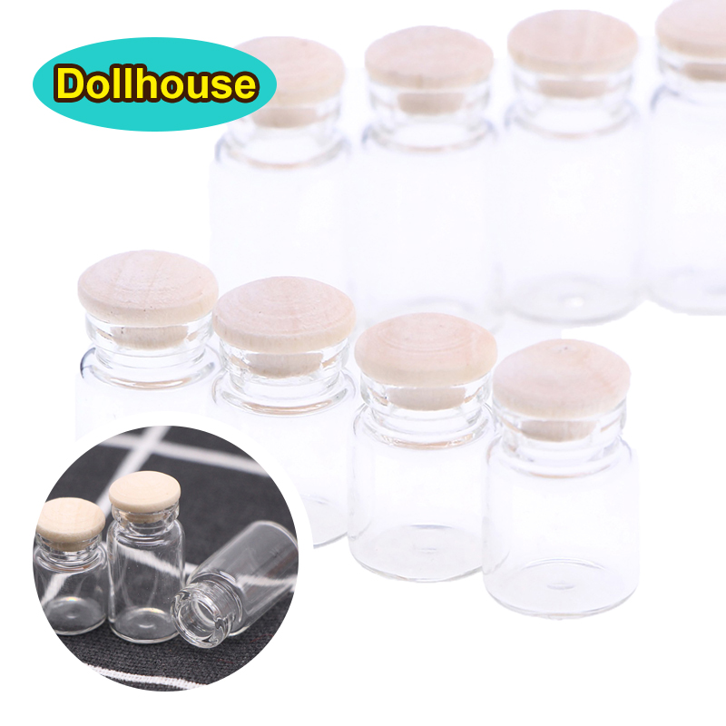 4Pcs 1:12 Dollhouse Miniature  - Food Storage Jar Glass reseña y precio