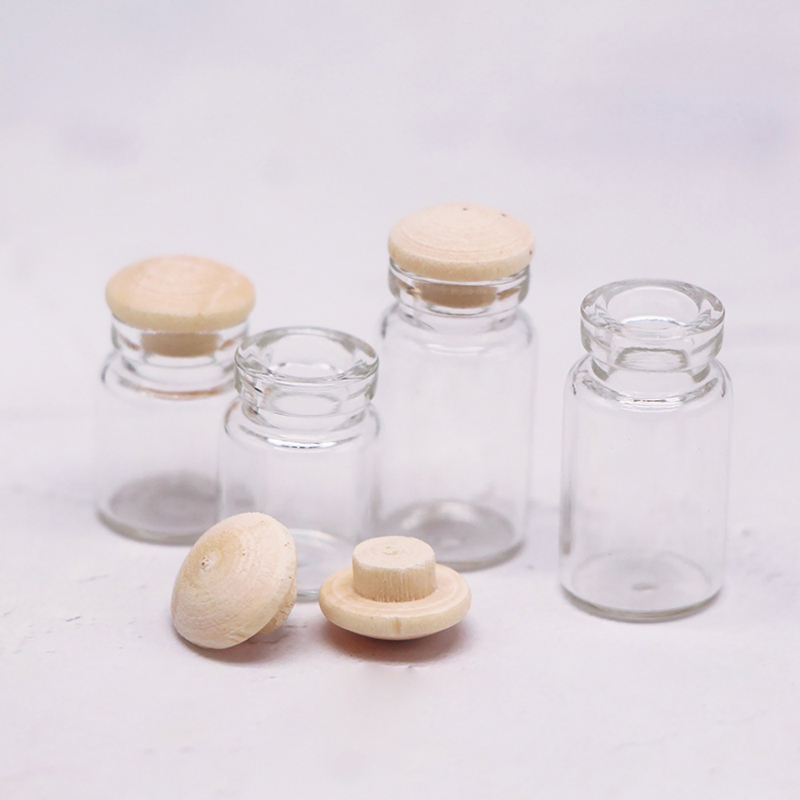 4Pcs 1:12 Dollhouse Miniature  - Food Storage Jar Glass reseña y precio