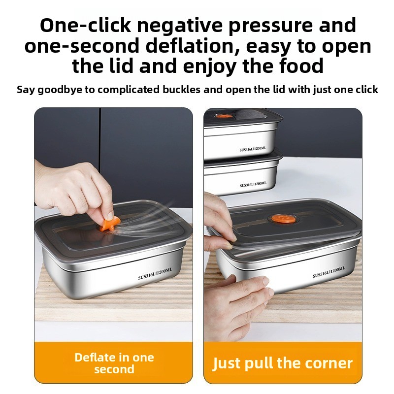 Food Grade 316 Stainless Steel - Food Storage Made Easy reseña y precio