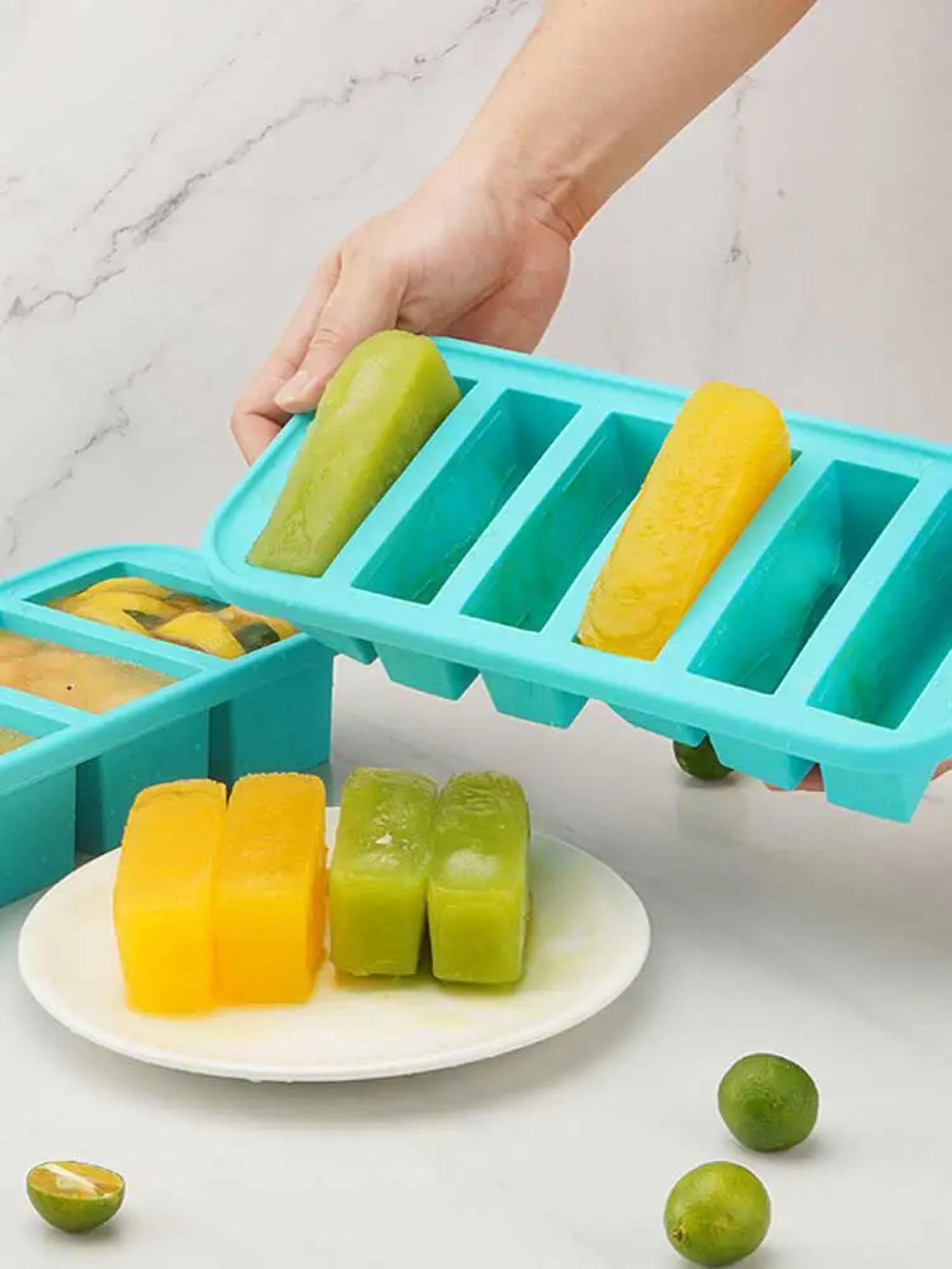 1PC 2/4/6Grid Silicone Freezer - Food Storage Made Easy reseña y precio