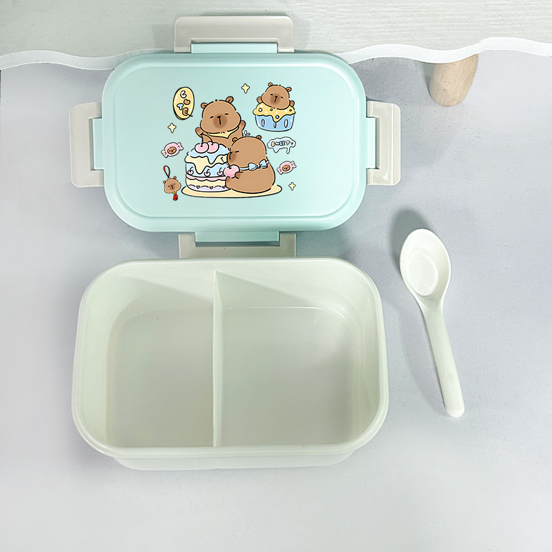 Capybara Bento Lunch Box Carto - Food Storage Containers reseña y precio