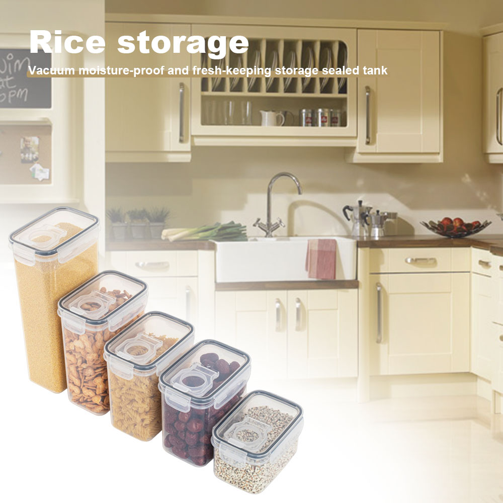 Sealed Plastic Food Storage Bo - Food Storage With Dividers reseña y precio