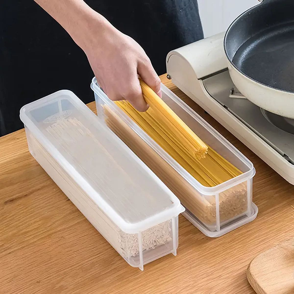 1 Plastic Transparent Storage  - Food Storage Made Easy reseña y precio
