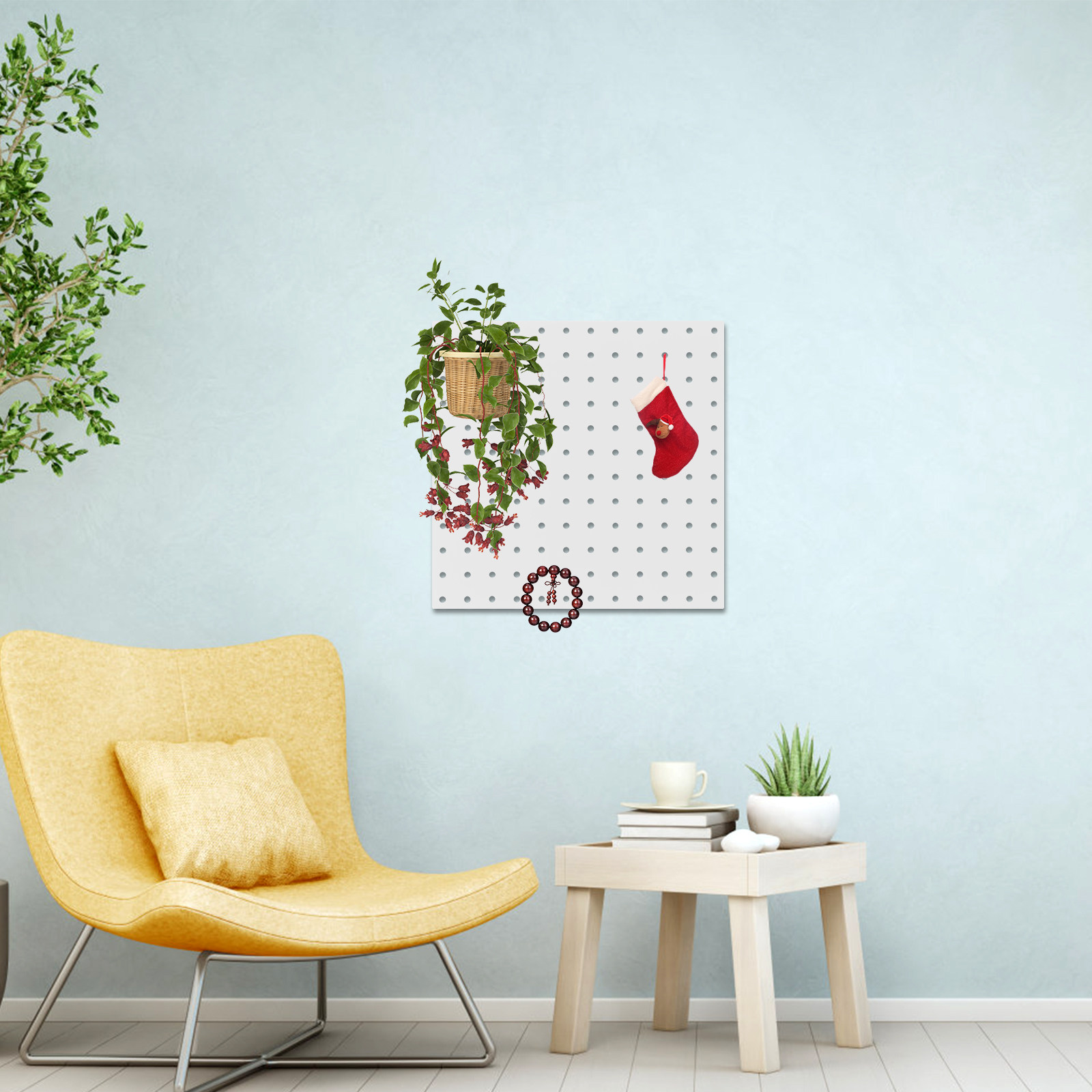 1Set Pegboard Organizer Wall P - Food Storage And Organizer reseña y precio