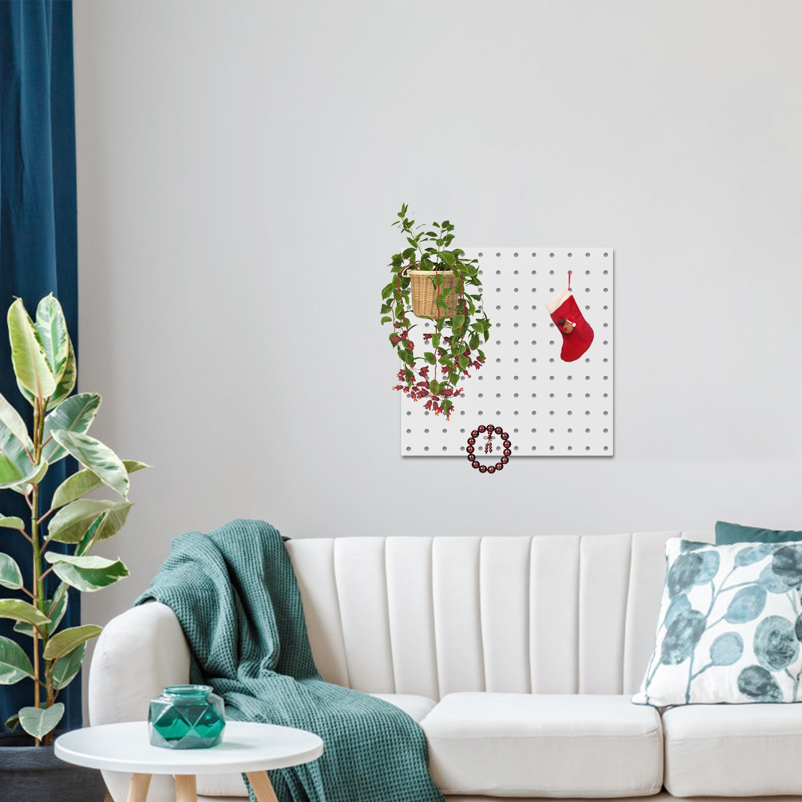 1Set Pegboard Organizer Wall P - Food Storage And Organizer reseña y precio