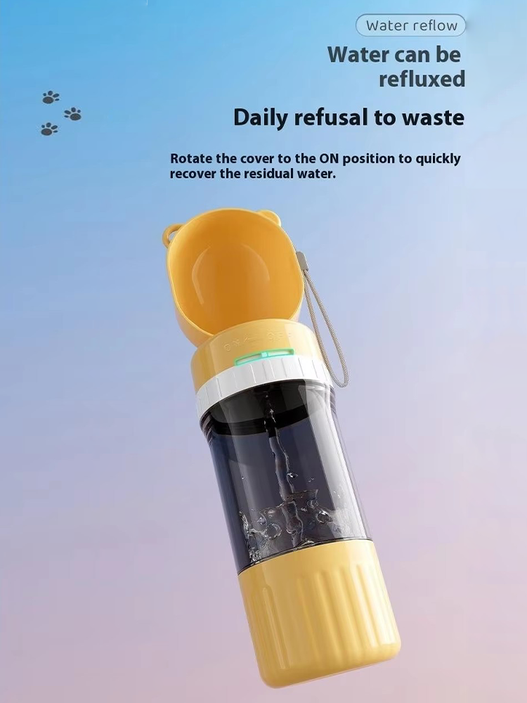 2-in-1 Leakproof Pet Bottle: 4 - Food Storage Hiking reseña y precio